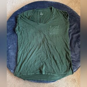 Aerie: Green Short Sleeve T-Shirt